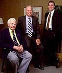 Three generations of the Edmunds family — Bob Edmunds Sr., Jr. and III